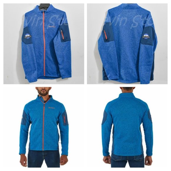 Spyder men full zip jacket in Blue - Picture 1 of 14